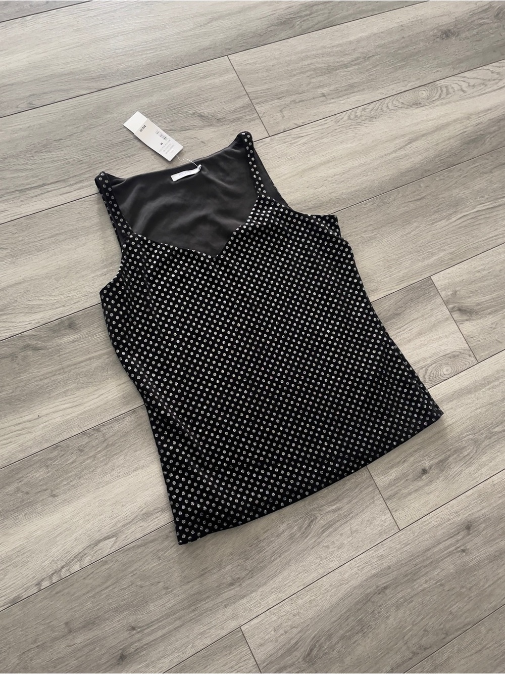 Ricki's Black Studded Tank Top